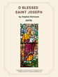 O Blessed Saint Joseph SATB choral sheet music cover